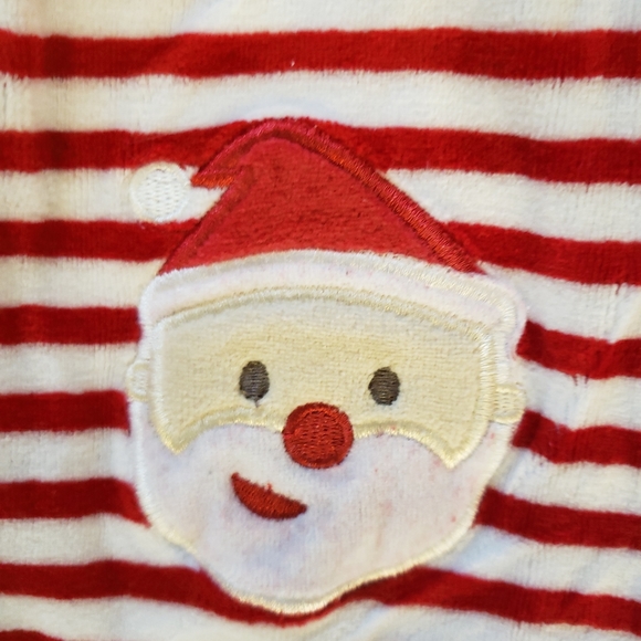 3mth Fleece Santa Sleeper - Picture 2 of 3